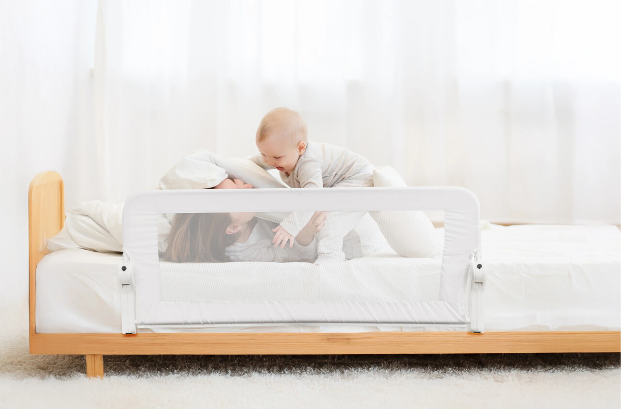 BabyJem Yatak Bariyeri 890 Beyaz - 2