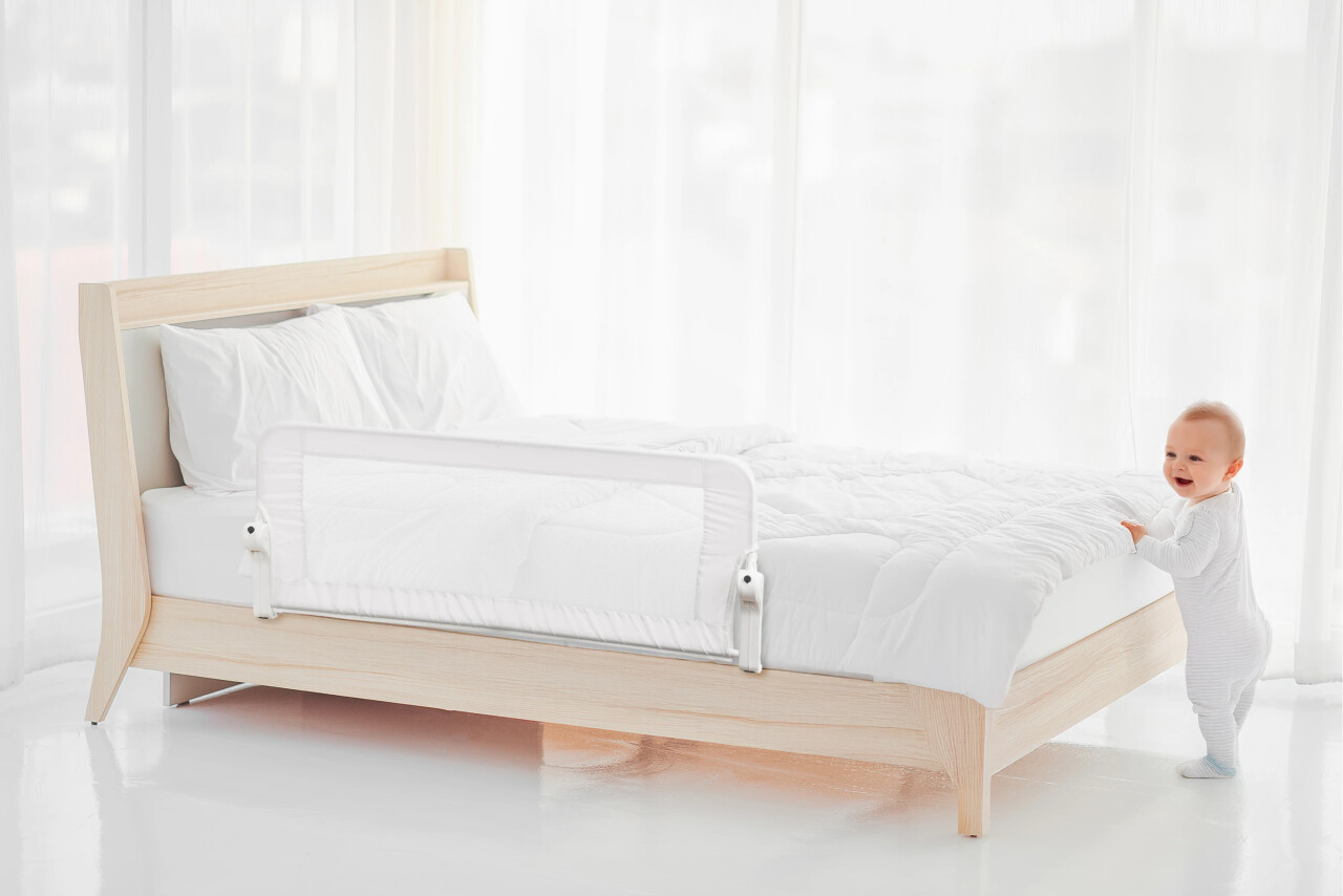 BabyJem Yatak Bariyeri 890 Beyaz - 4