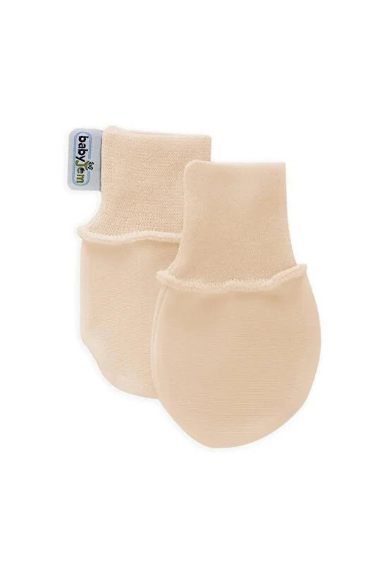 BabyJem Yenidoğan Bebek Eldiveni 398 Somon - 1