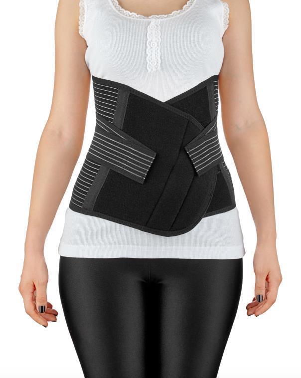 مشدّ ما بعد الولادة من بيبي جيم، مزود بسلك داعم، رقم 579، أسود - 2