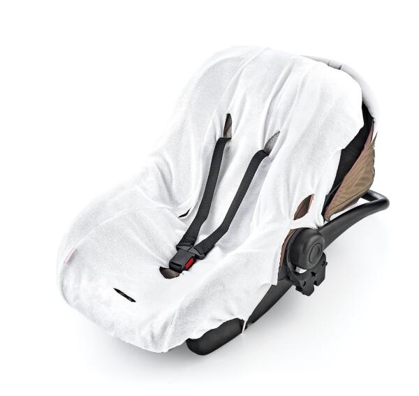 BabyJem Örme Havlu Ana Kucağı Kılıfı 475 Beyaz - BabyJem