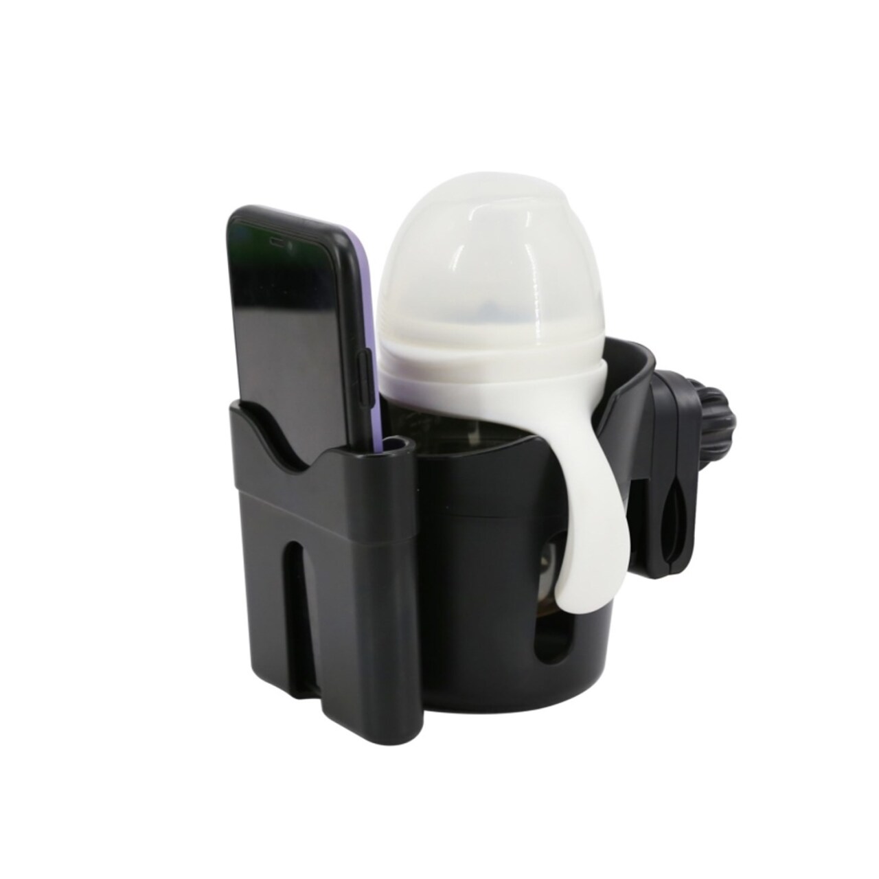 حامل أكواب وحامل هاتف من بيبي جيم، تصميم ثنائي في واحد - 1