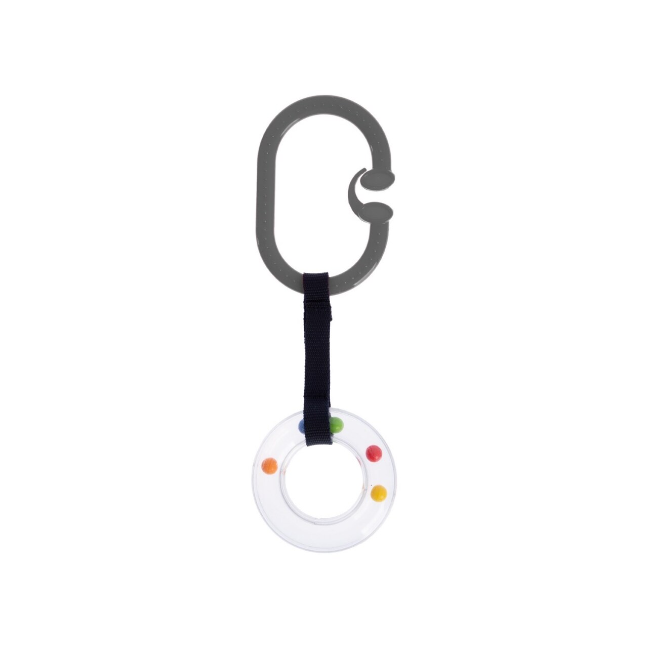 حلقة عربة الأطفال BabyJem Rattle 876 رمادي - 1