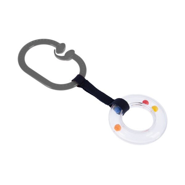 حلقة عربة الأطفال BabyJem Rattle 876 رمادي - 2