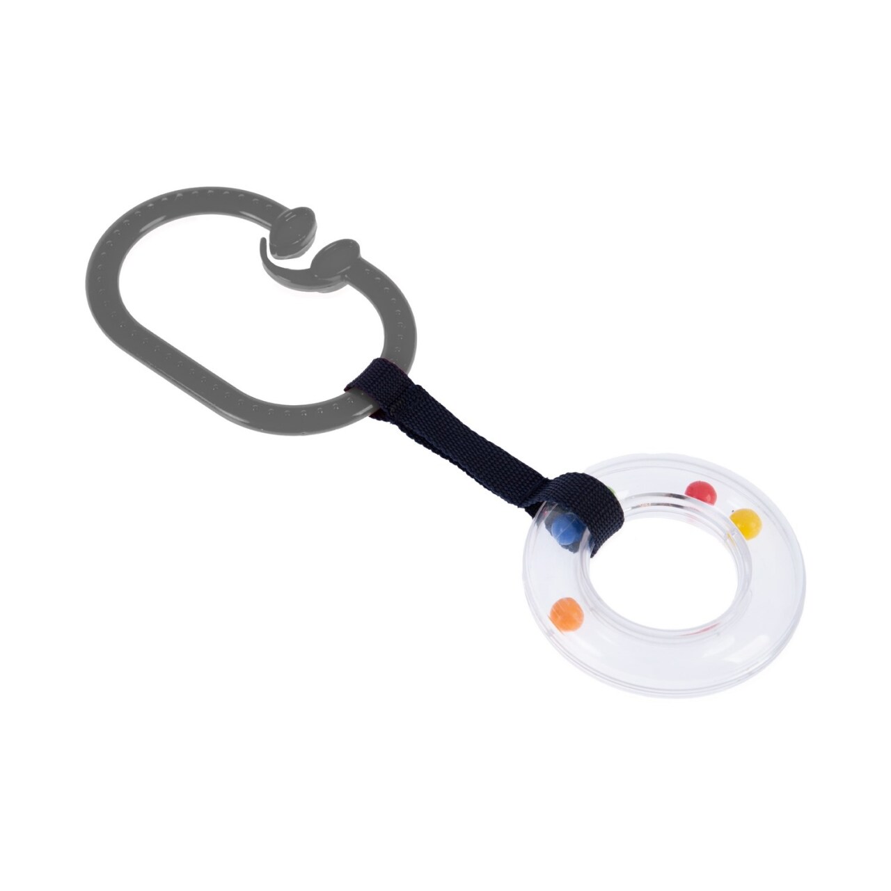 حلقة عربة الأطفال BabyJem Rattle 876 رمادي - 2
