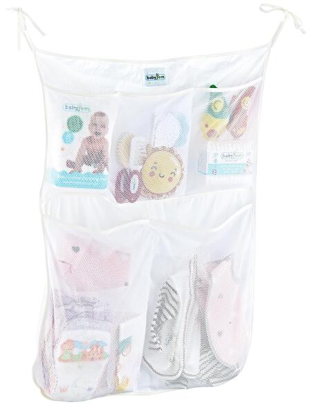 BabyJem Yatak Başı Organizer 555 Beyaz - BabyJem