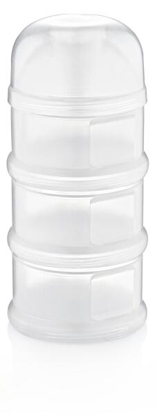 BabyJem Katlı Toz Mama Kabı 545 Beyaz - BabyJem