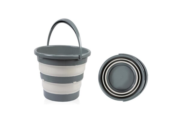 طقم حوض استحمام قابل للطي من بيبي جيم، 5 قطع، لون أنثراسيت 596 - 5