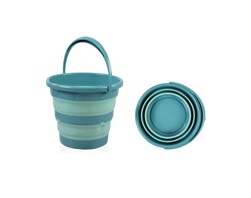 مجموعة أحواض استحمام قابلة للطي من بيبي جيم، 5 قطع، لون فيروزي 596 - 5