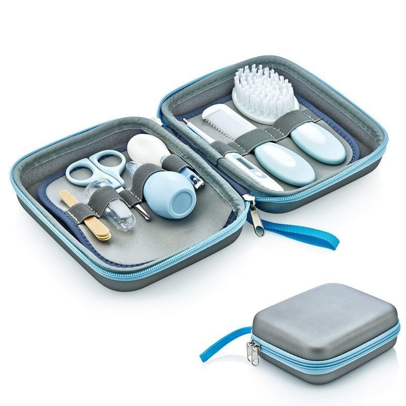 مجموعة العناية بالطفل بيبي جيم، 9 قطع، 363 لون أزرق - 1