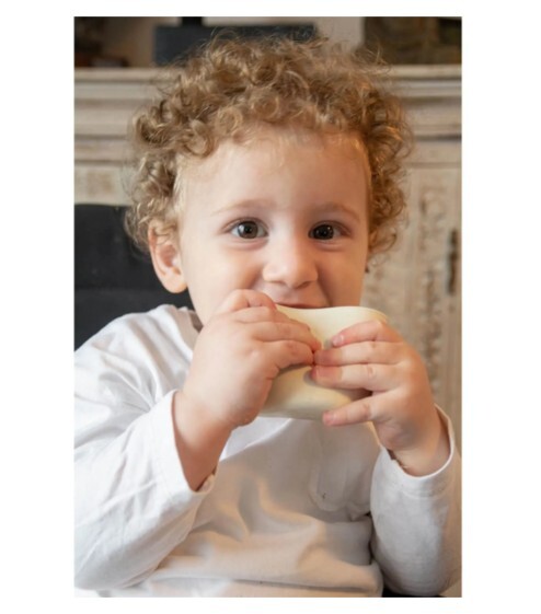 BabyJem Silikon Bardak 714 Ekru - BabyJem