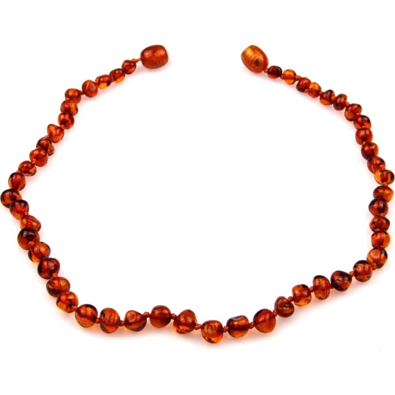 قلادة بيبي جيم العنبرية للأطفال 587 بيج داكن - 1