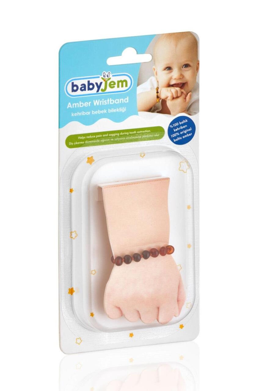 BabyJem Kehribar Bebek Bilekliği 588 Multicolor - 1