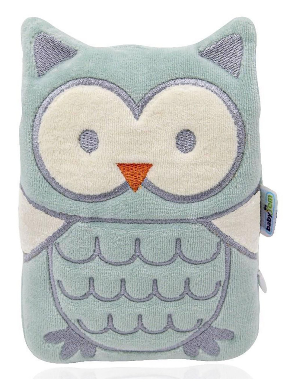 BabyJem Kiraz Çekirdekli Baykuş Kadife Gaz Yastığı 366 Yeşil - 1