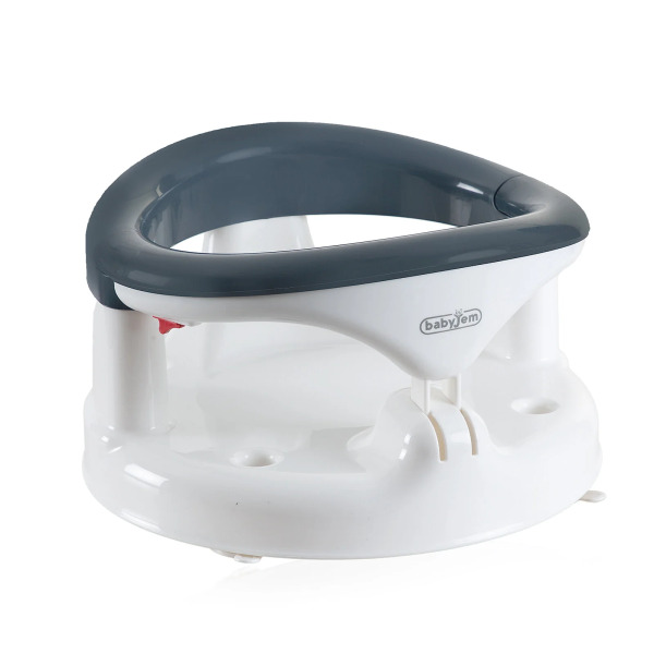 BabyJem Yandan Açılır Banyo & Mama Oturağı Antrasit - BabyJem