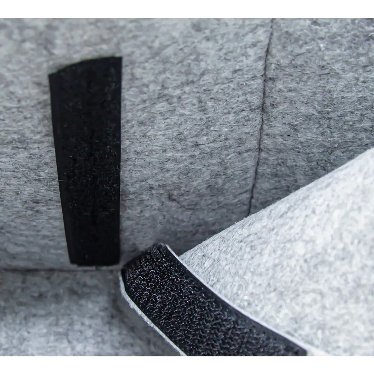 حقيبة بيبي جيم للعناية بالأم والطفل من اللباد، رقم 772، لون رمادي مزهر - 5