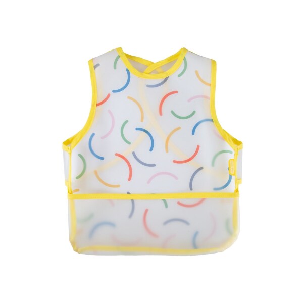 BabyJem Leke Tutmaz Giymeli Önlük 839 Sarı - BabyJem