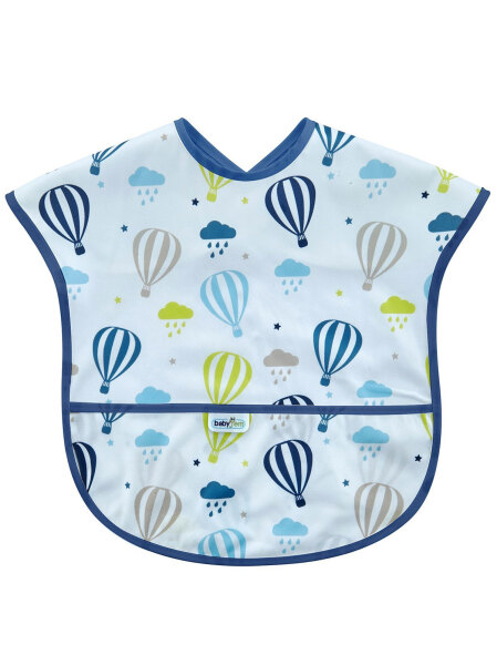 BabyJem Baskılı BLW Kolsuz Önlük 788 Balon Desen - BabyJem