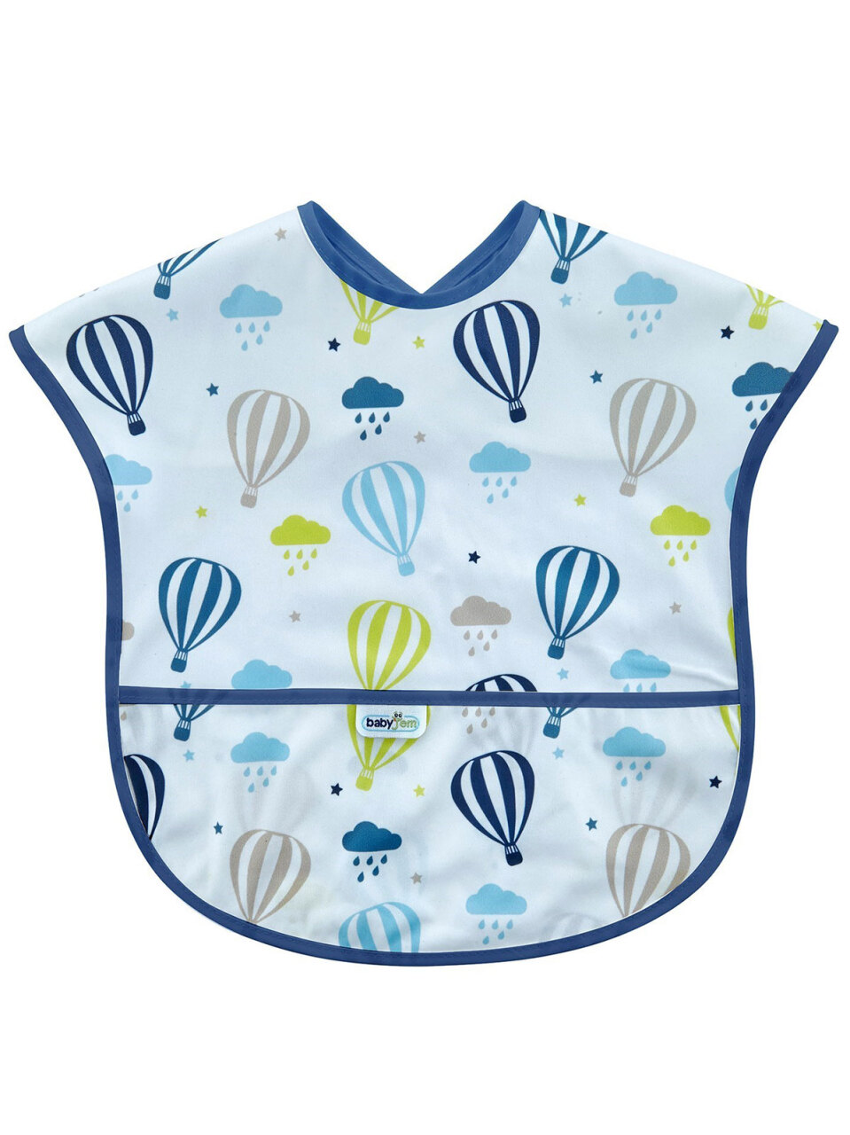 BabyJem Baskılı BLW Kolsuz Önlük 788 Balon Desen - 1