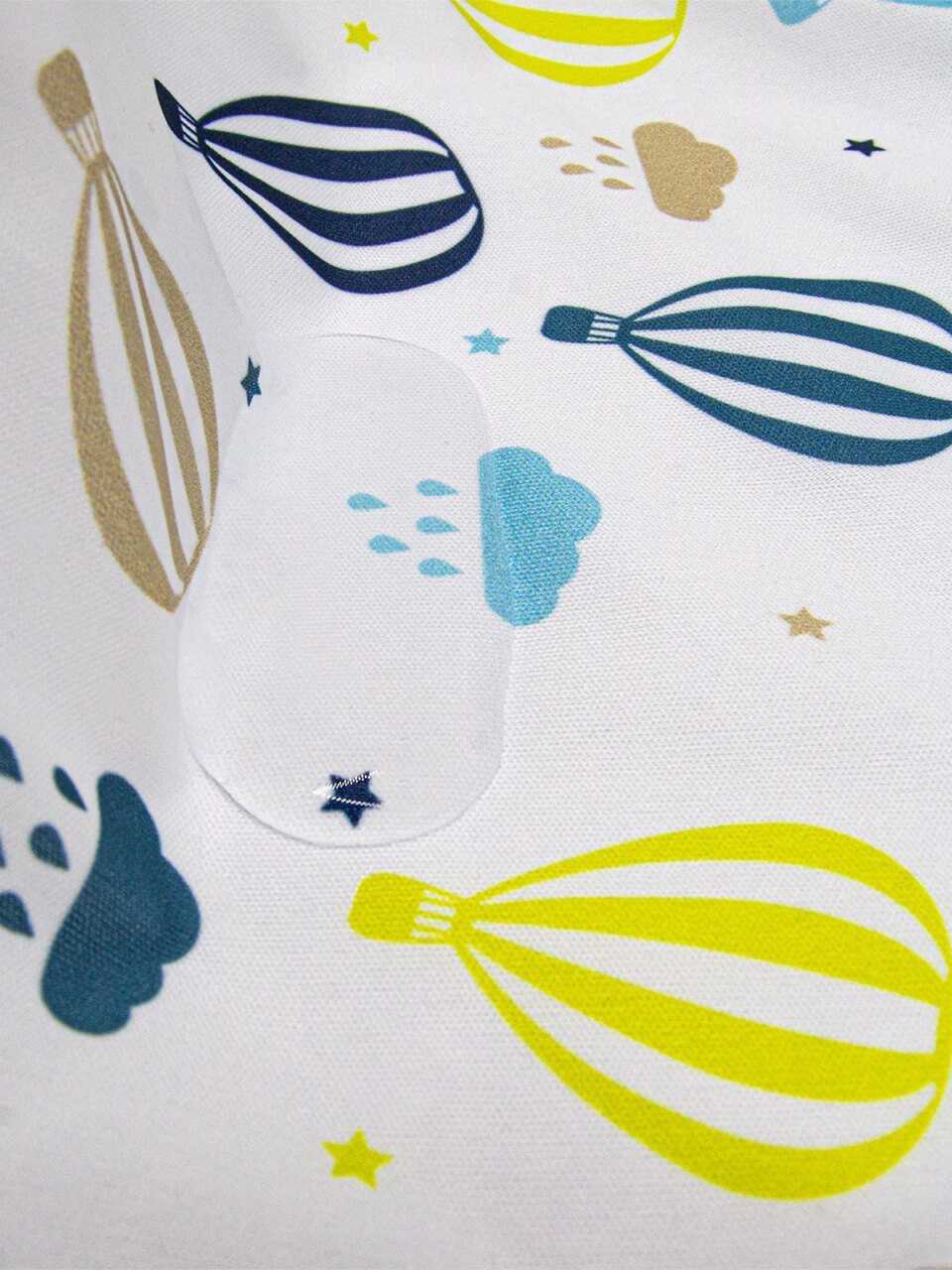 BabyJem Baskılı BLW Kolsuz Önlük 788 Balon Desen - 2