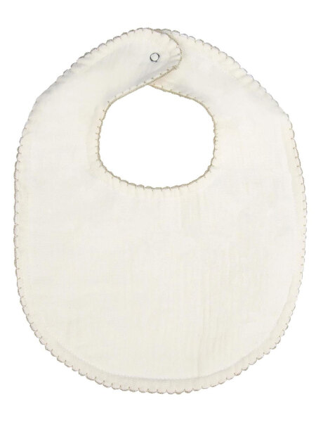 BabyJem Crinkle Muslin Bib 811 إكرو - 2