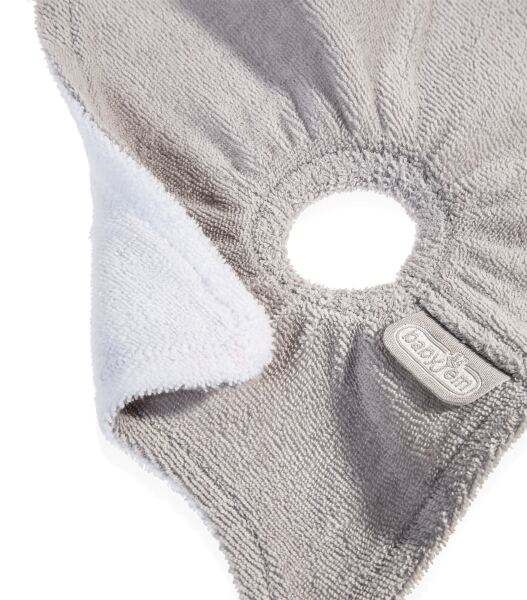 مريلة رضاعة أطفال بيبي جيم 451 رمادي - 2