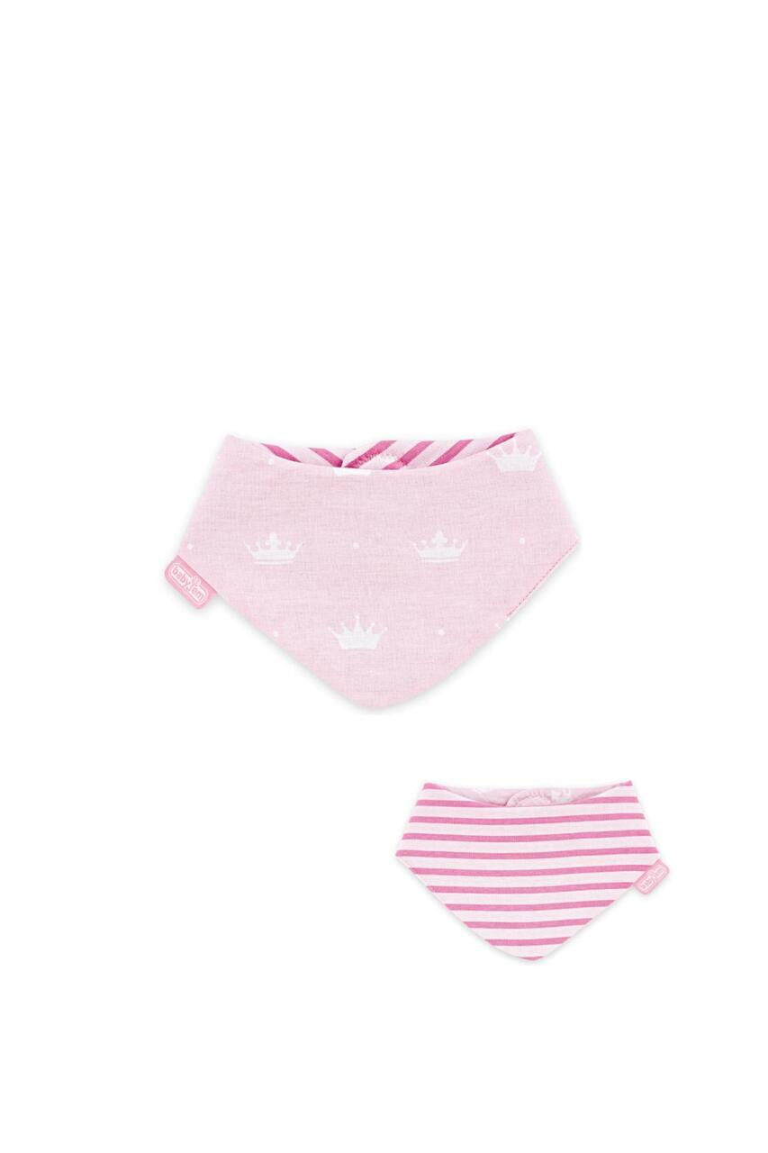 وشاح مريلة للأطفال حديثي الولادة من بيبي جيم، رقم 515، لون وردي - 1