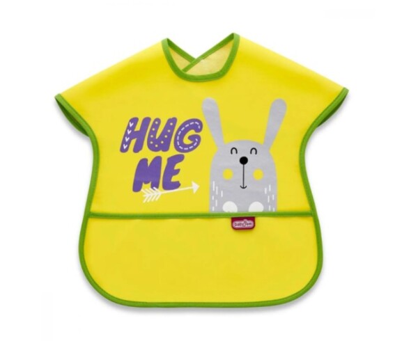 BabyJem Poli Muşamba Büyük Mama Önlüğü 029 Sarı - BabyJem