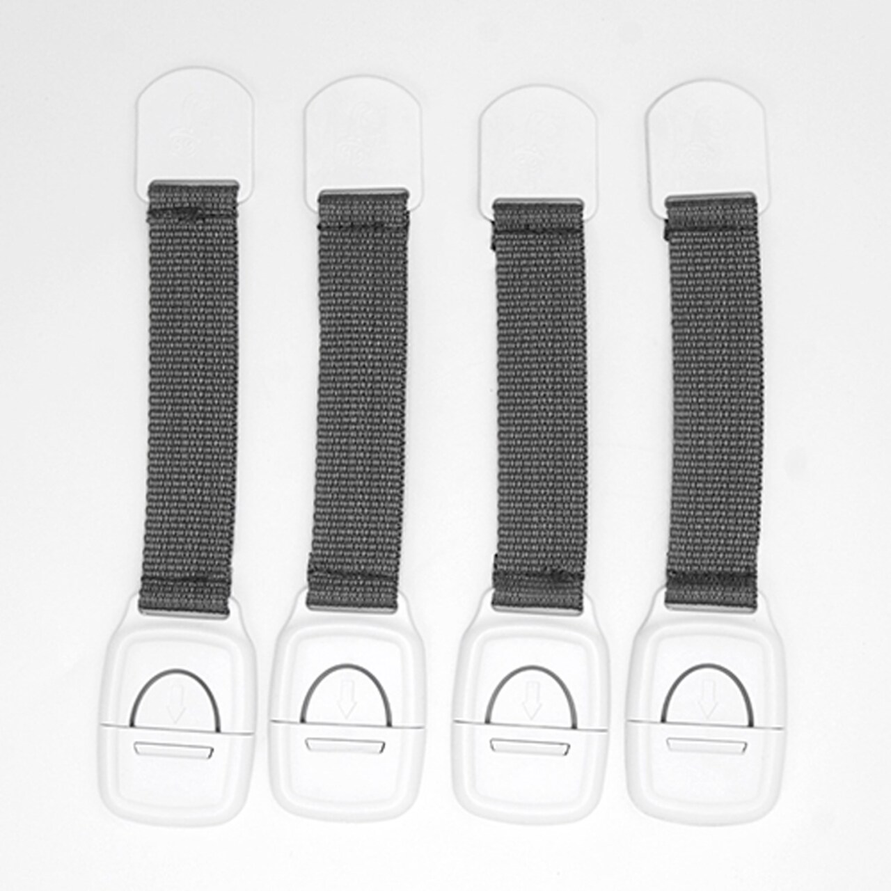 قفل بيبي جيم متعدد الأغراض بسلك، عبوة من 4 قطع، 721 - 1