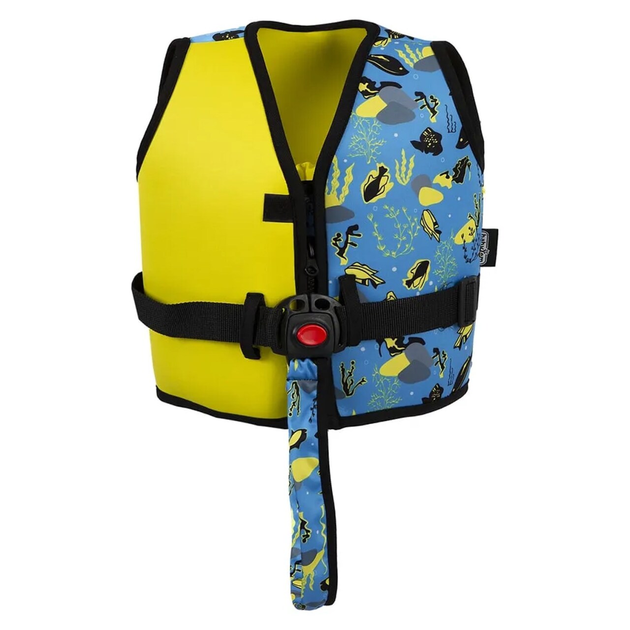 سترة سباحة للأطفال من بيبي جيم، رقم 855، لون أزرق - 1