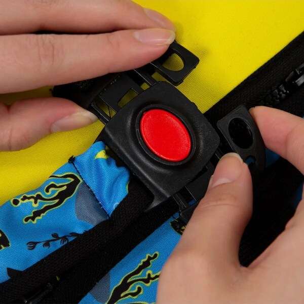 سترة سباحة للأطفال من بيبي جيم، رقم 855، لون أزرق - 5