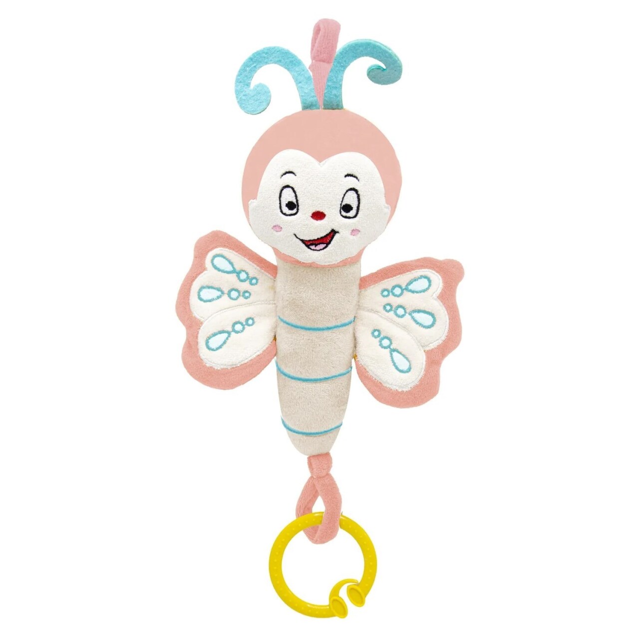 فراشة بيبي جيم المهتزة 831 وردية - 1