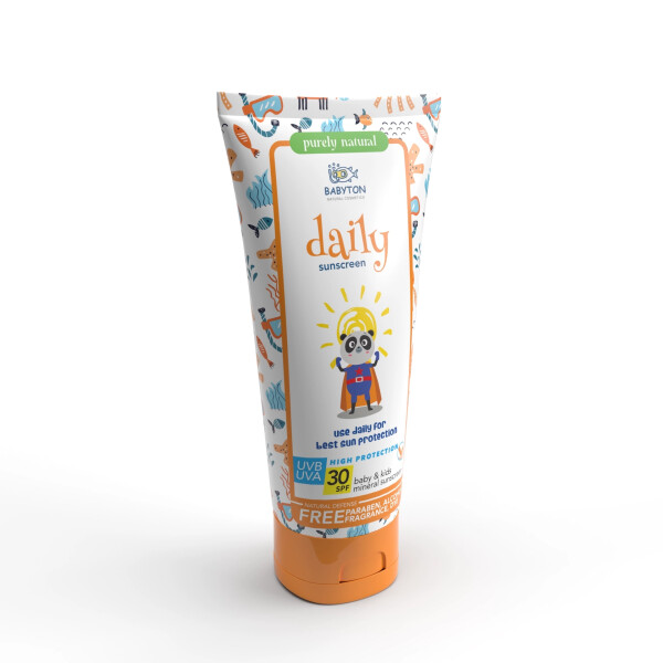 Babyton Bebek ve Çocuklar İçin Günlük Güneş Koruyucu Krem 50 ml - 2