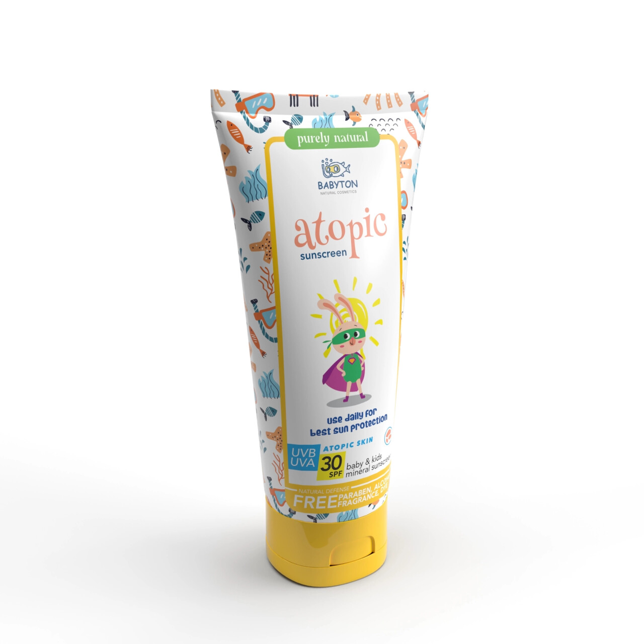 Babyton Atopik Ciltler İçin Güneş Koruyucu Krem 100 ml - 2