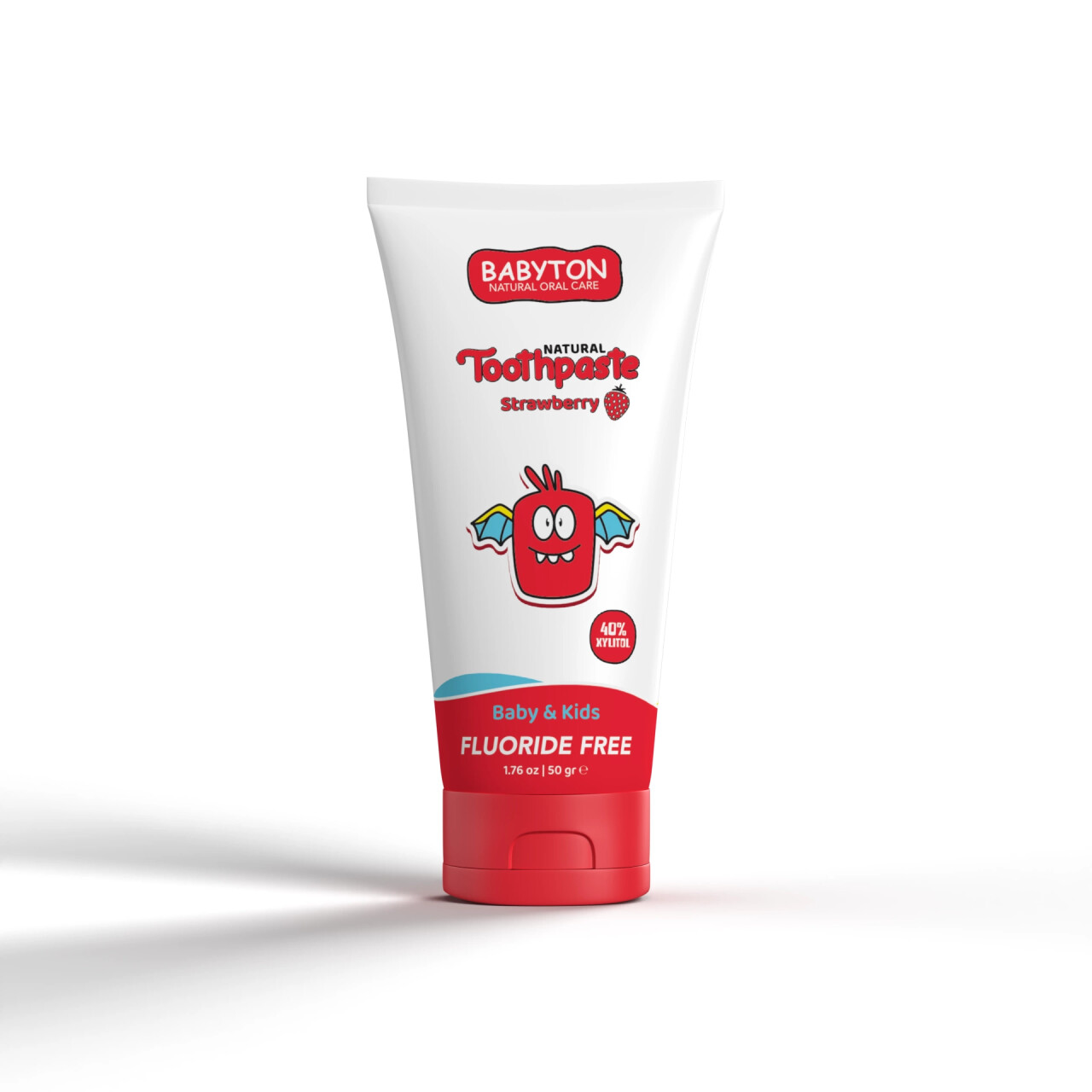 Babyton Organik Doğal Çilek Aromalı Diş Macunu 50 Gr - 2