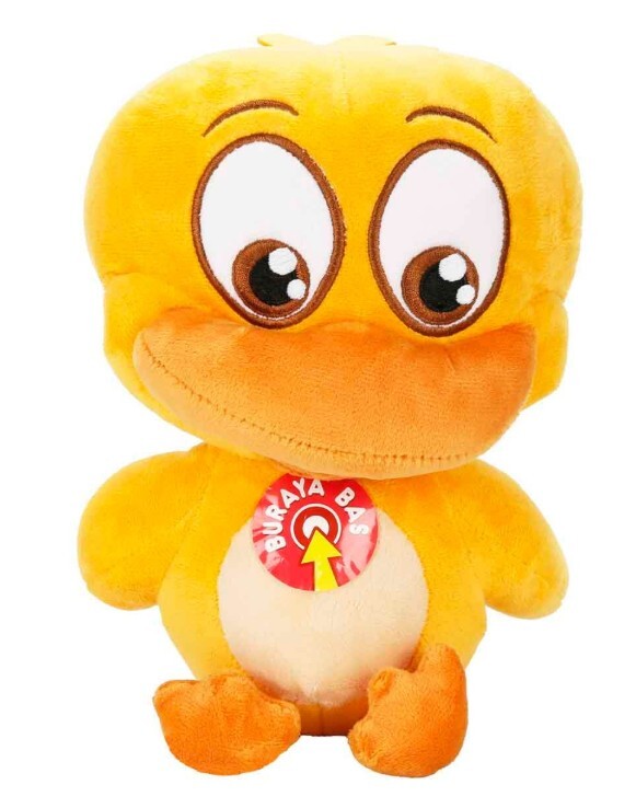 Müzikli Sevimli Dostlar Şaşkın Ördek Peluş 55115 - 1