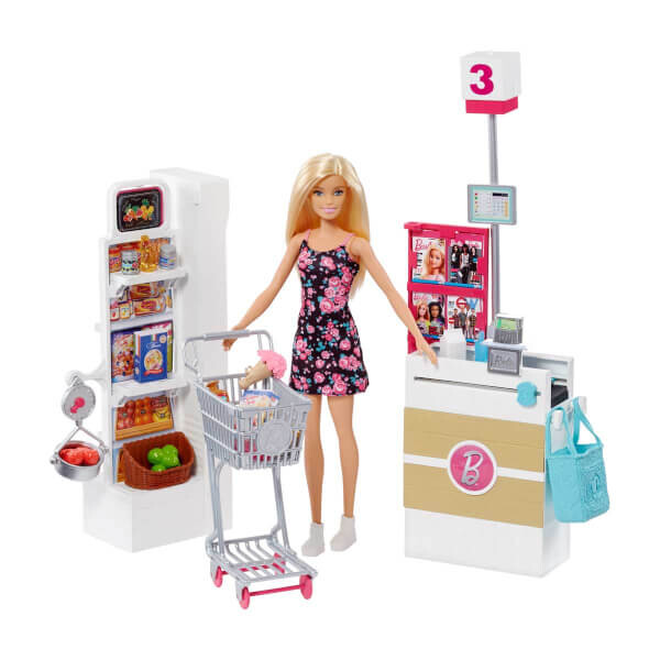Barbie Süper Markette Oyun Seti FRP01 - 1