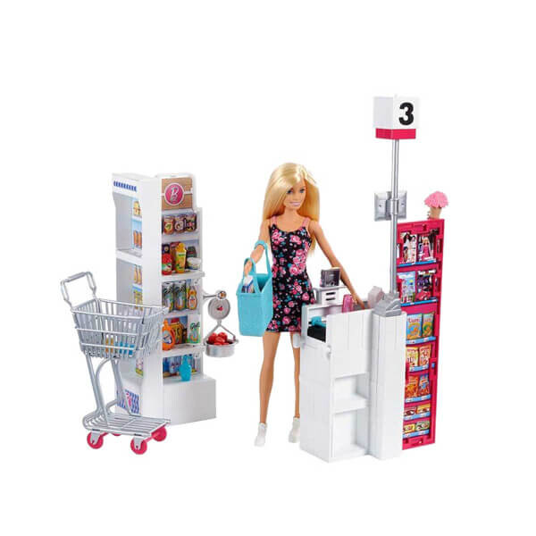 Barbie Süper Markette Oyun Seti FRP01 - 2