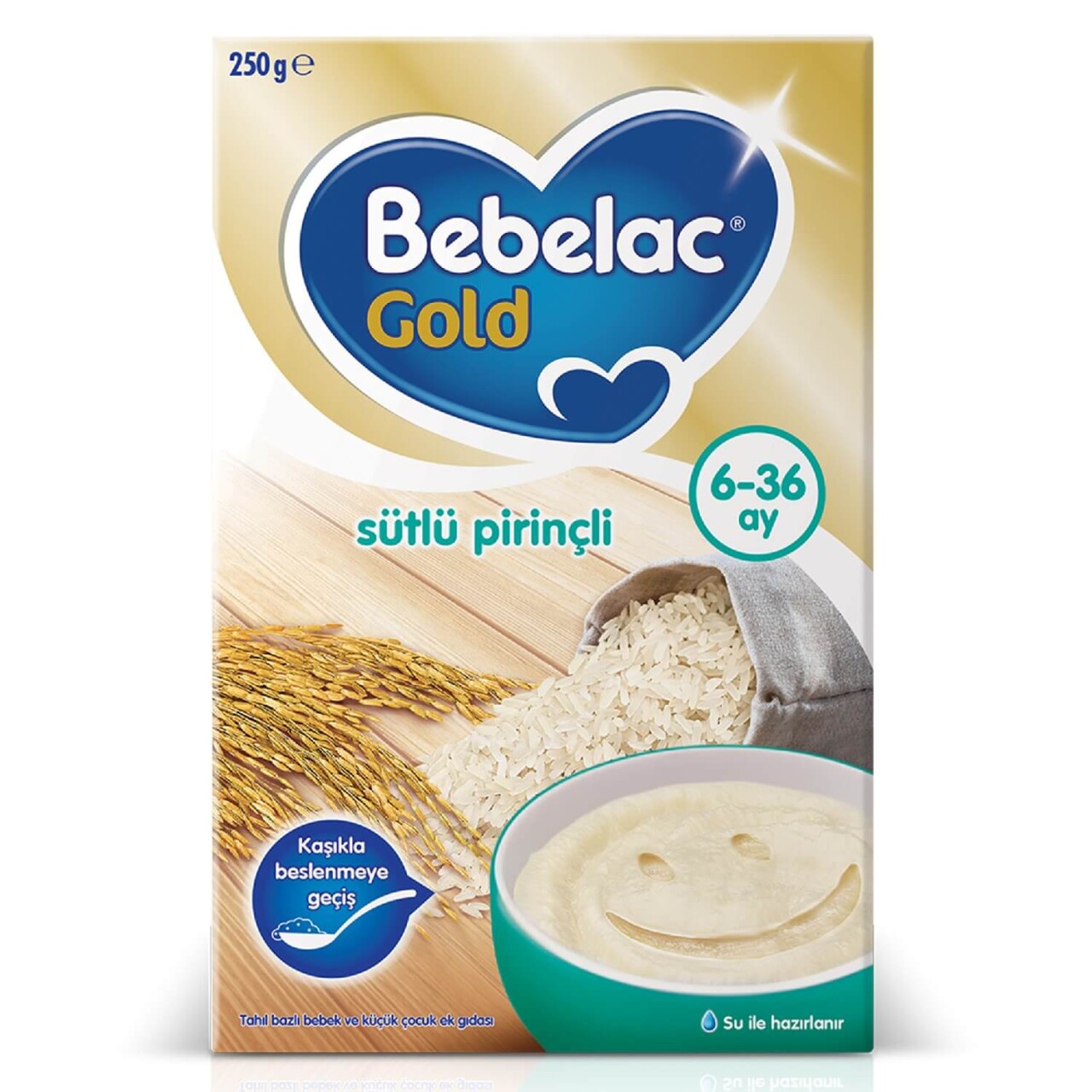 Bebelac Gold Sütlü Pirinçli Kaşık Maması 250 Gr - 1
