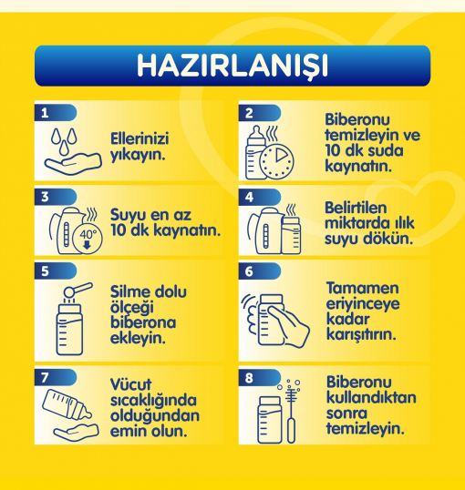 حليب بيبيلاك للأطفال الرضع، تركيبة المتابعة رقم 1، 400 غرام - 4