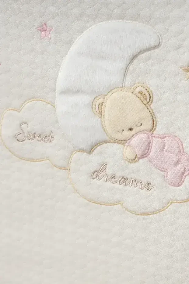 Bebitof Ay ve Ayıcık 3'lü Alt Açma Seti 50055 Ekru - 2