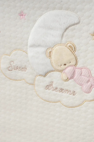 Bebitof Ay ve Ayıcık 3'lü Alt Açma Seti 50055 Ekru - 2