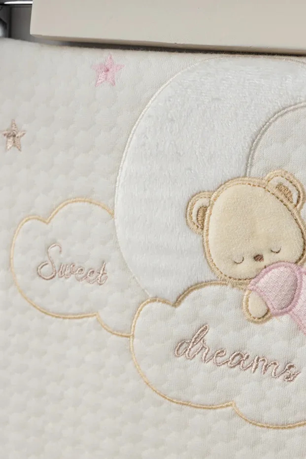 Bebitof Ay ve Ayıcık 3'lü Alt Açma Seti 50055 Ekru - 4