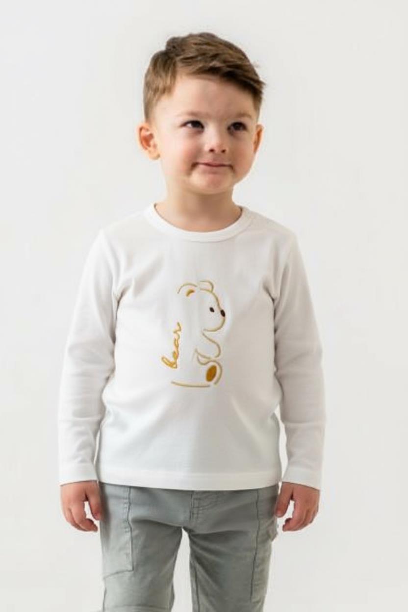 Erkek Çocuk Alt Üst Takım 9-24 Ay 16285 Camel - 3