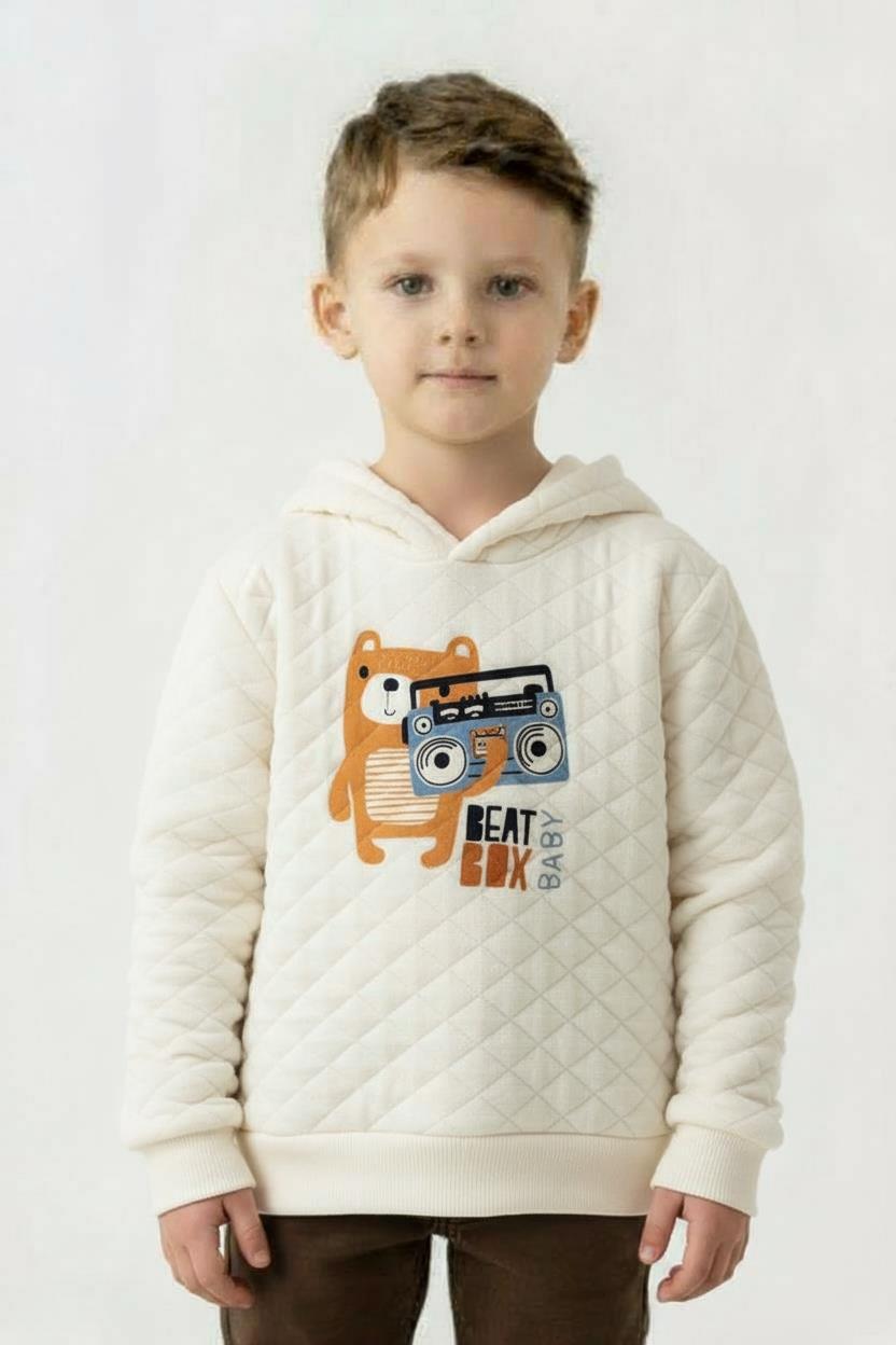 Erkek Çocuk Alt Üst Takım 9-24 Ay 16288 Mavi - Ekru - 3