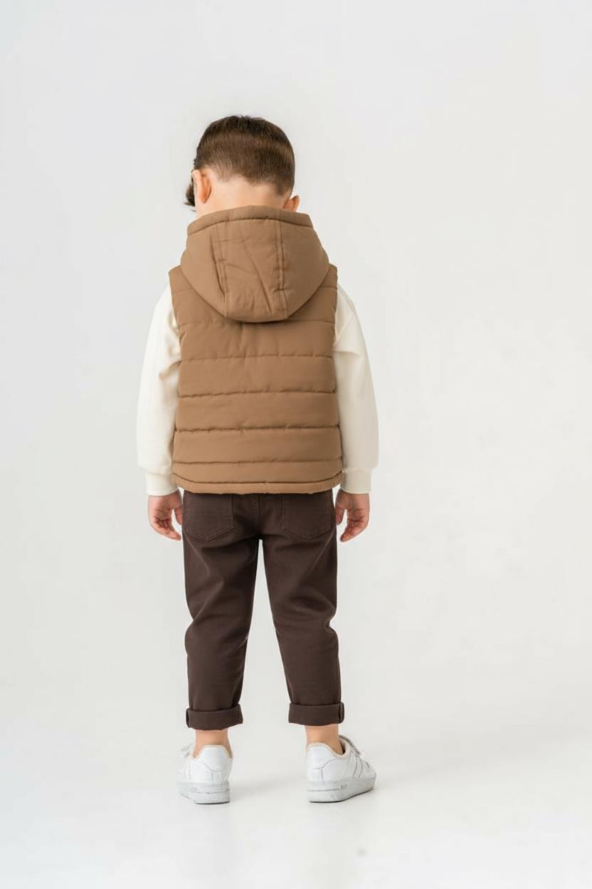 Erkek Çocuk Alt Üst Takım 9-24 Ay 16261 Bej - 2