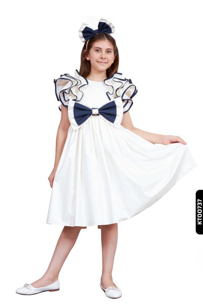 فستان بناتي للأعمار بين 6-14 سنوات 6505 - BELLADONNA