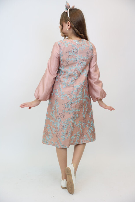 فستان بناتي من عمر 3-10 سنوات 3925 - 11