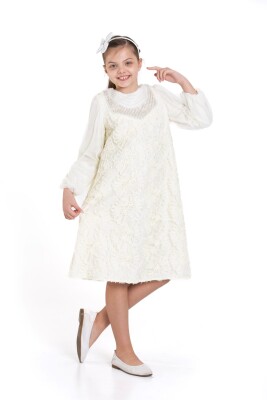 فستان بناتي من عمر 4 إلى 12 سنة 3927 - 2