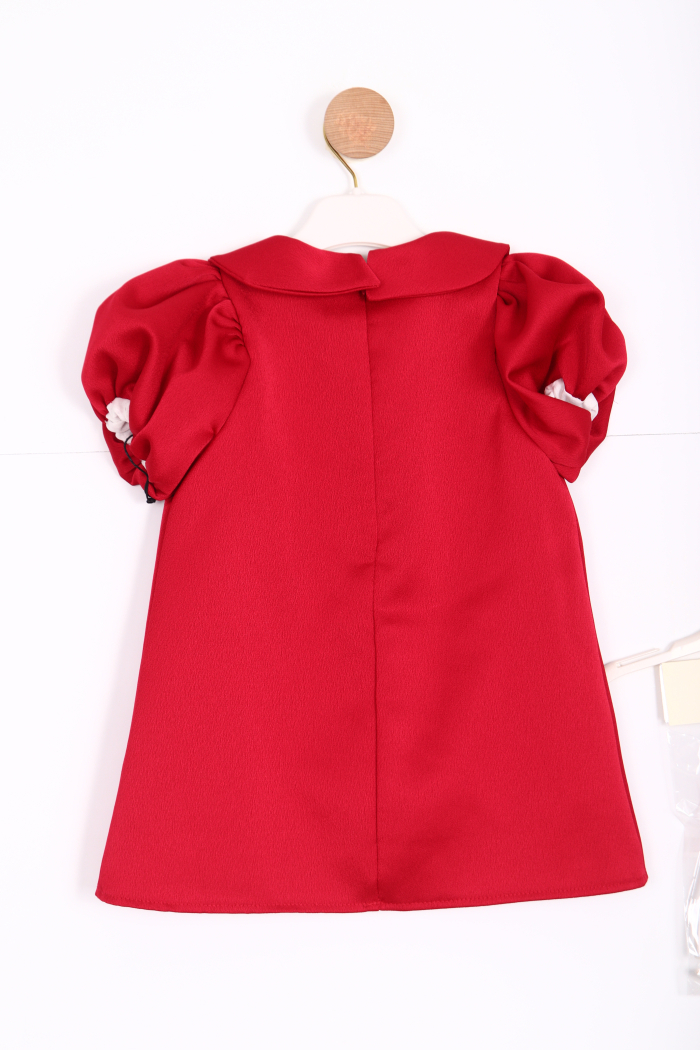 فستان بناتي بأكمام قصيرة من عمر 1 إلى 6 سنوات 2915-1 - 5